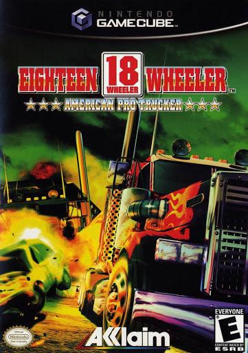 Filthy Games Room - 18 Wheeler American Pro Trucker - Video Game - Gamecube