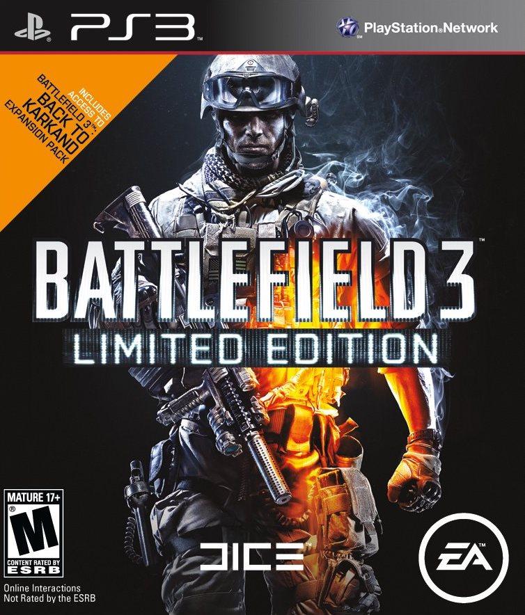 Filthy Games Room - Battlefield 3 Limited Edition - Video Game - Playstation 3
