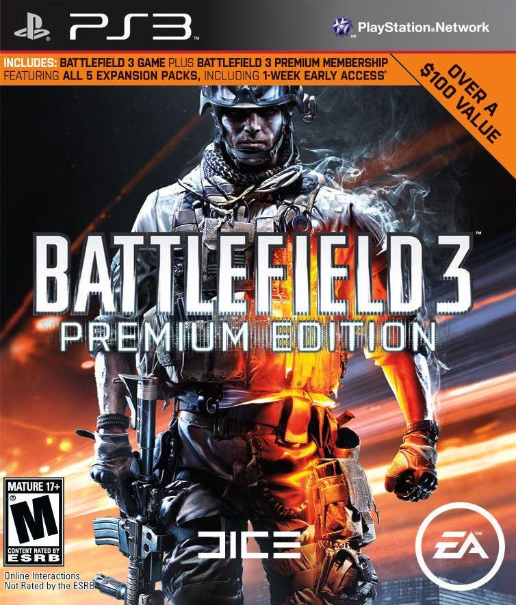 Filthy Games Room - Battlefield 3 [Premium Edition] - Video Game - Playstation 3