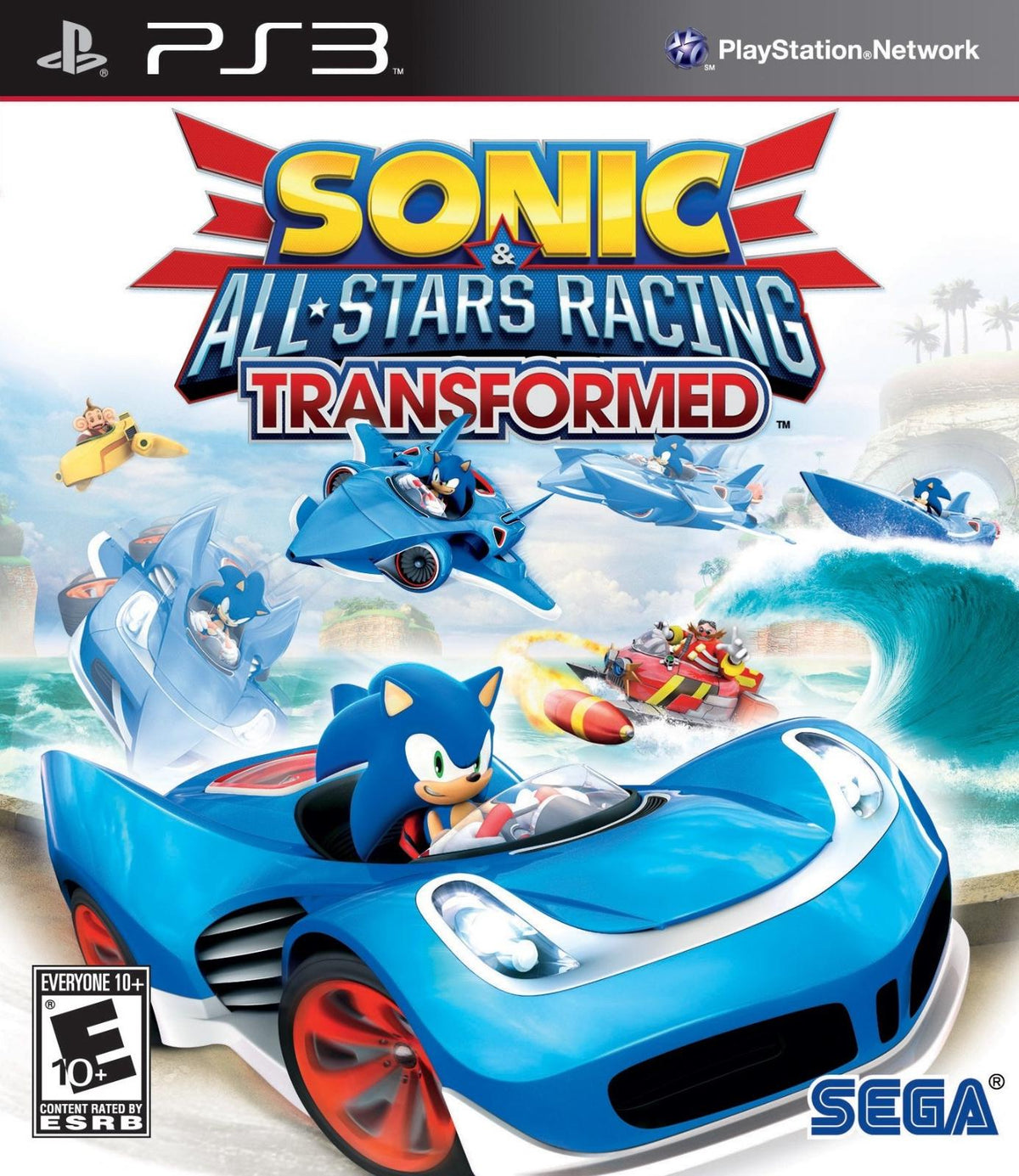 Filthy Games Room - Sonic & All-Stars Racing Transformed - Video Game - Playstation 3