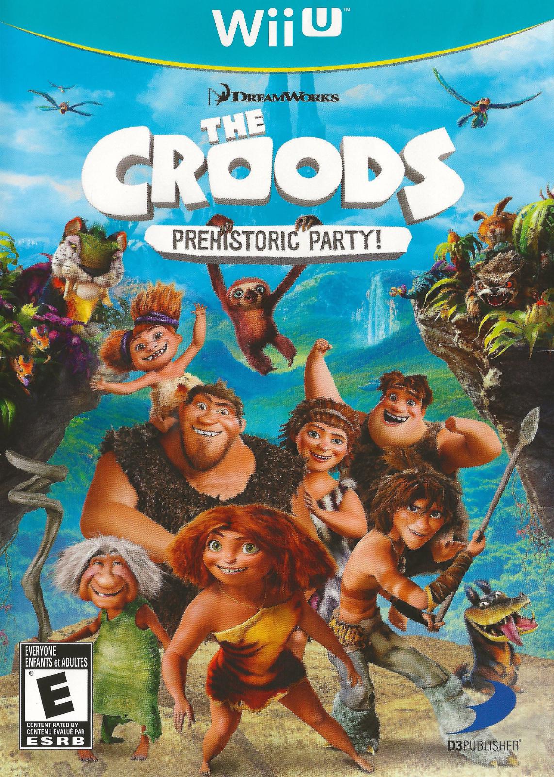 Filthy Games Room - The Croods: Prehistoric Party - Video Game - Wii U