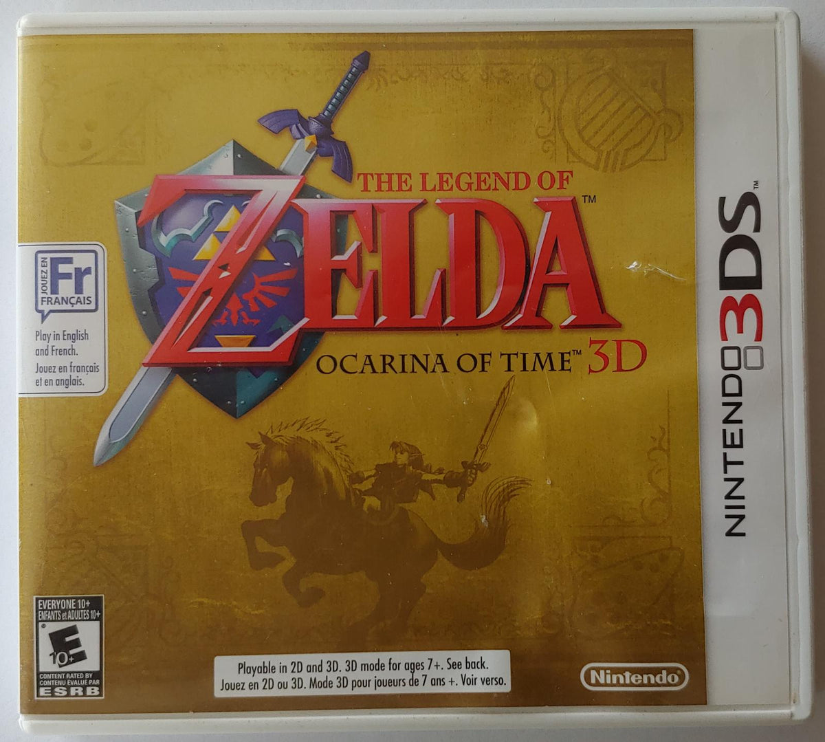 Filthy Games Room - Zelda Ocarina Of Time 3D [Canadian] - Video Game - Nintendo 3DS