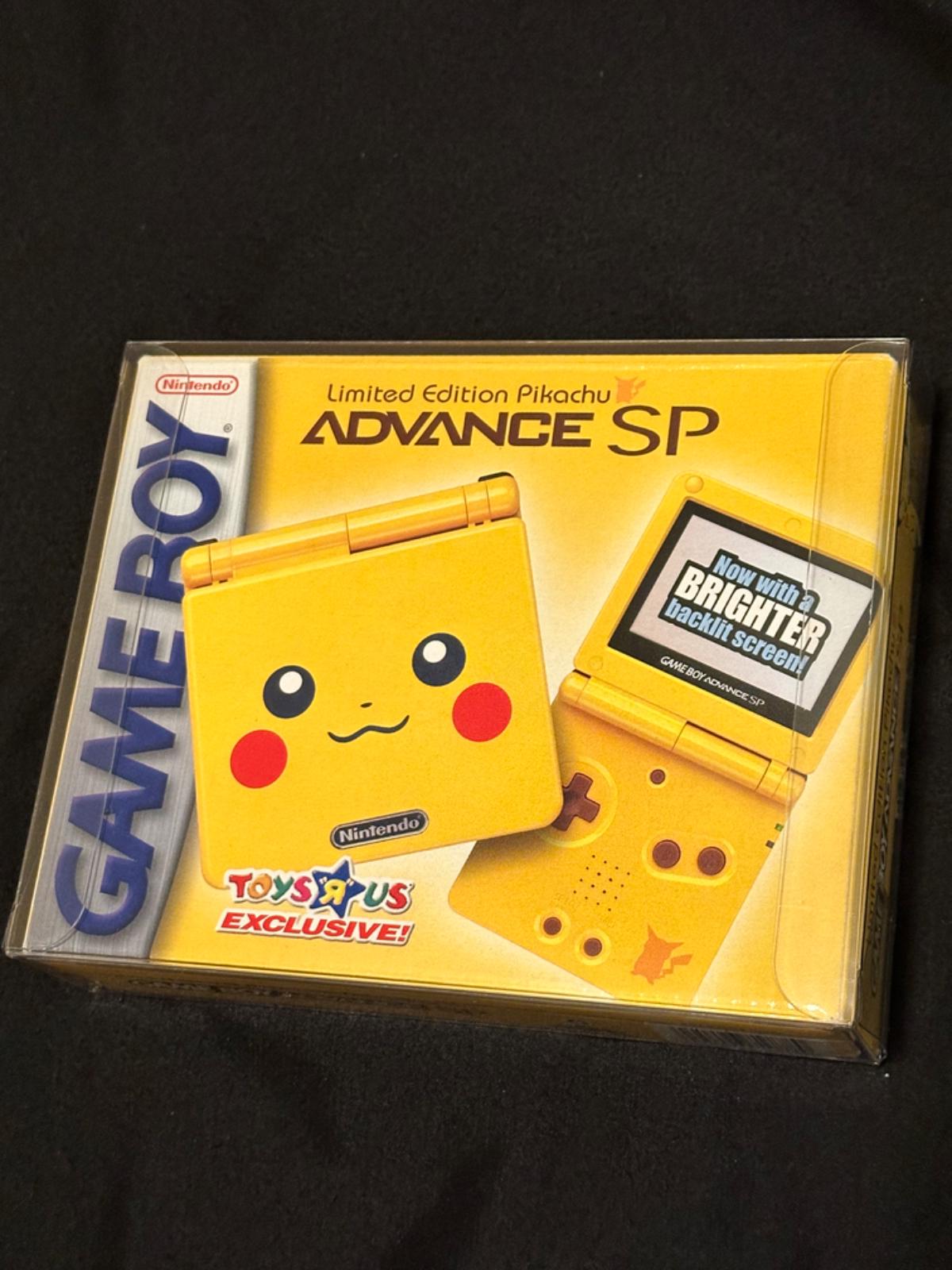 Pikachu Gameboy Advance SP - GameBoy Advance