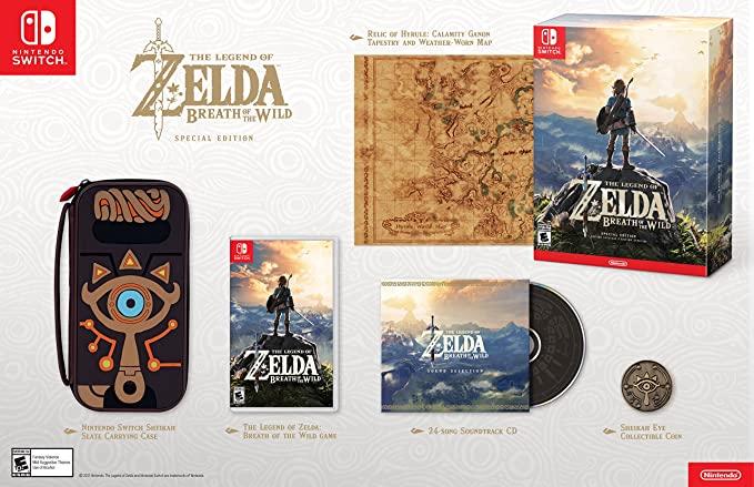 Filthy Games Room - Zelda Breath of the Wild [Special Edition] - Video Game - Nintendo Switch