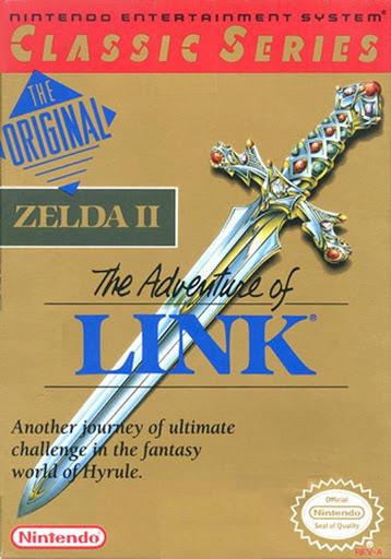 Zelda II The Adventure of Link [Gray Cart] - NES