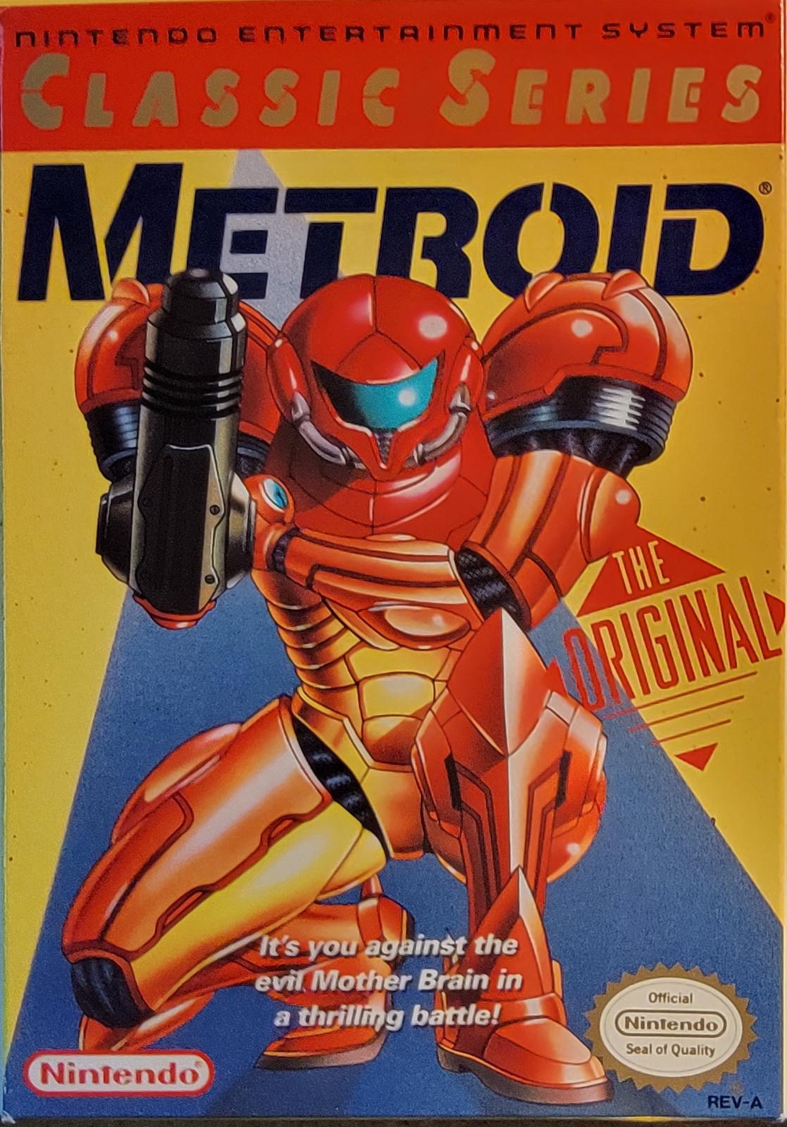 Filthy Games Room - Metroid [Yellow Label] - Video Game - NES