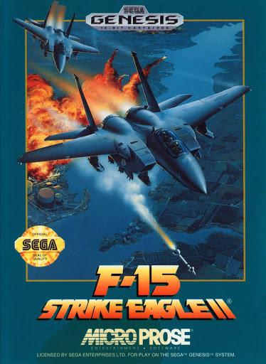 Filthy Games Room - F-15 Strike Eagle II [Cardboard Box] - Video Game - Sega Genesis