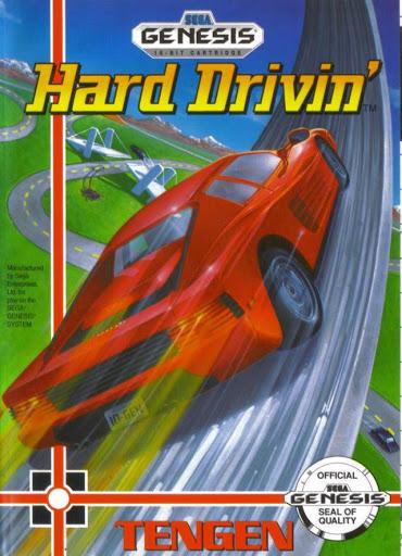 Filthy Games Room - Hard Drivin' [Cardboard Box] - Video Game - Sega Genesis
