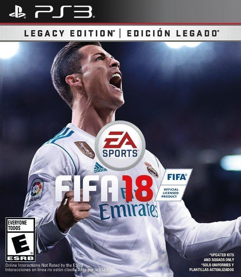 FIFA 18: Legacy Edition - Playstation 3