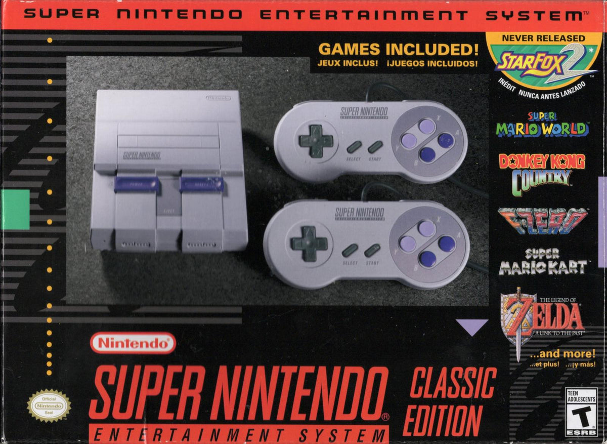 Filthy Games Room - Super Nintendo Classic Edition - Video Game - Super Nintendo