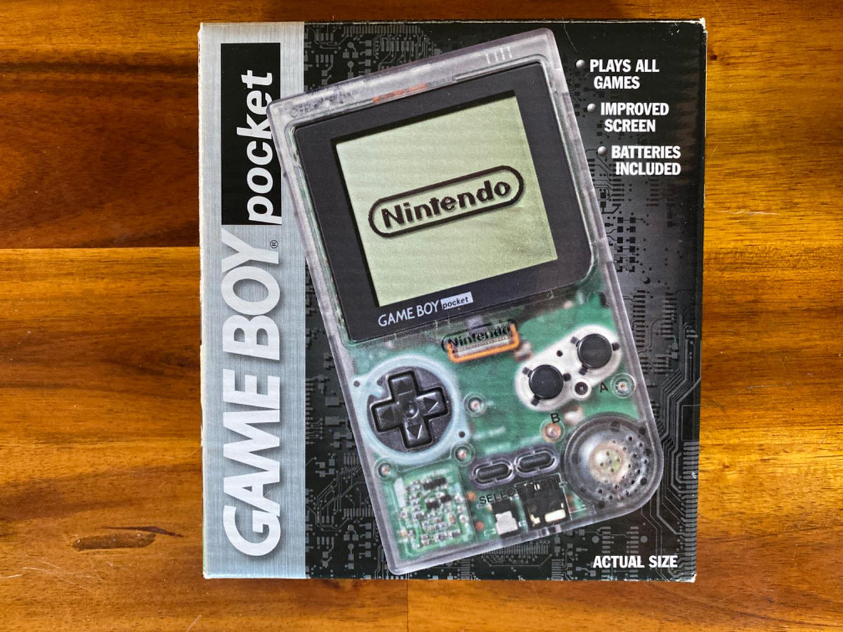 Filthy Games Room - Clear Game Boy Pocket - Video Game - GameBoy