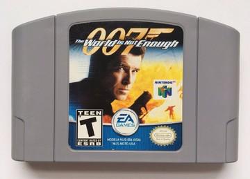 Filthy Games Room - 007 World Is Not Enough [Gray Cart] - Video Game - Nintendo 64
