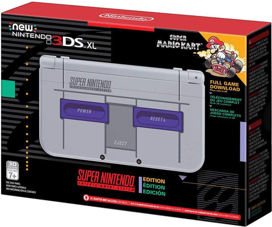 New Nintendo 3DS XL SNES Edition - Nintendo 3DS