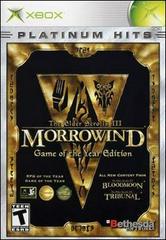 Elder Scrolls III Morrowind Platinum [Game of the Year] - Xbox