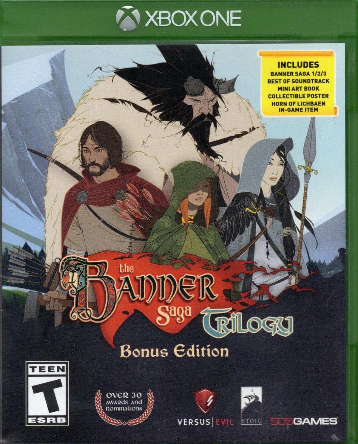 Filthy Games Room - Banner Saga Trilogy - Video Game - Xbox One