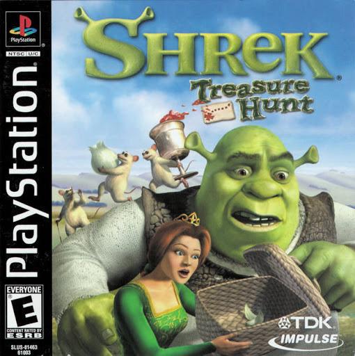 Filthy Games Room - Shrek Treasure Hunt - Video Game - Playstation