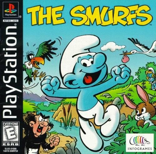 Filthy Games Room - Smurfs - Video Game - Playstation