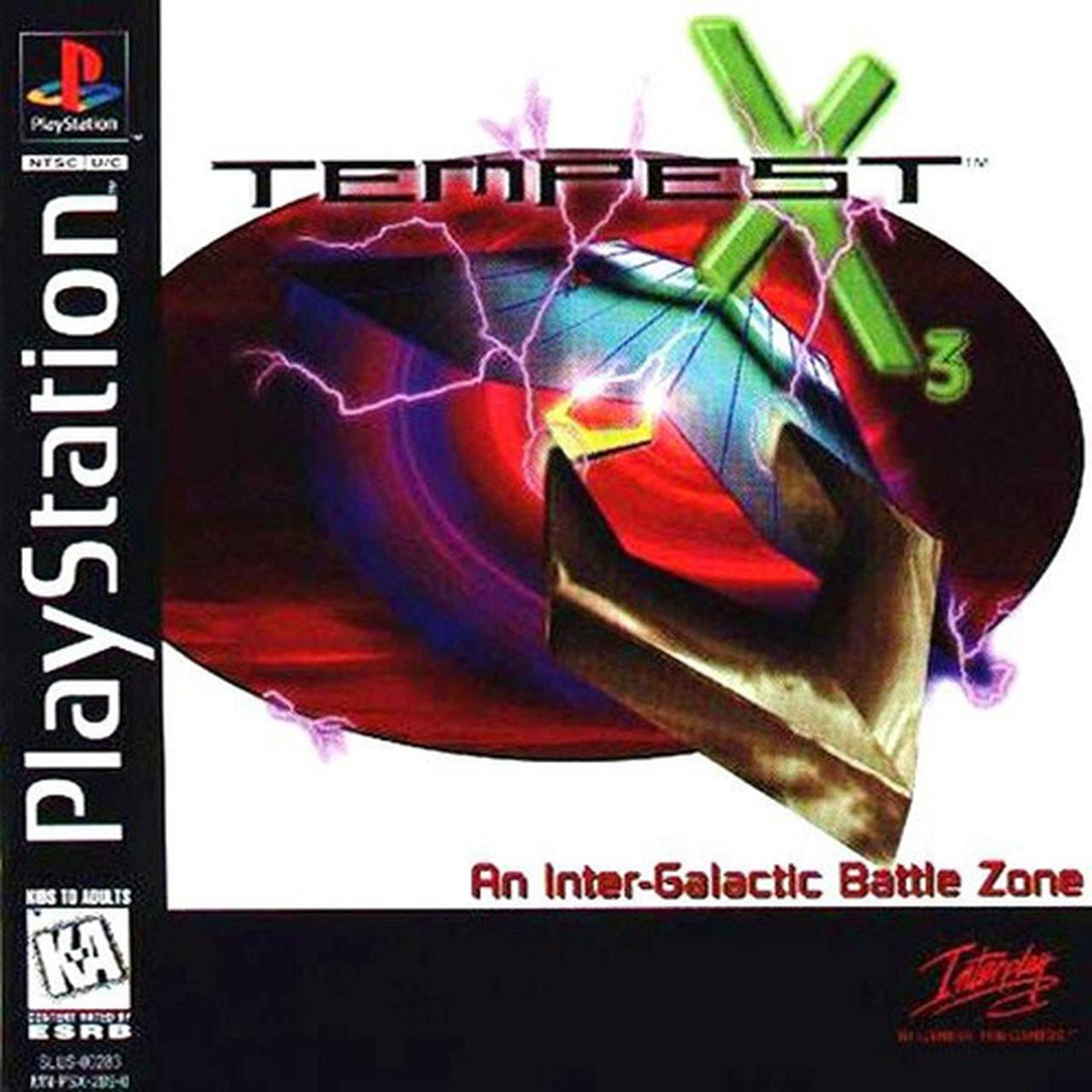 Filthy Games Room - Tempest X3 An Inter-Galactic Battle Zone - Video Game - Playstation