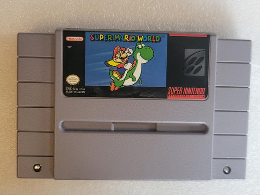 Super Mario World [First Print] - Super Nintendo