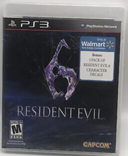 Filthy Games Room - Resident Evil 6 [Walmart Edition] - Video Game - Playstation 3