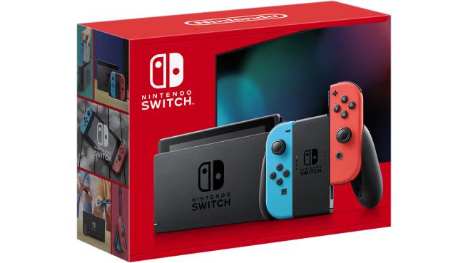 Filthy Games Room - Nintendo Switch with Blue and Red Joy-con [Version 2] - Video Game - Nintendo Switch