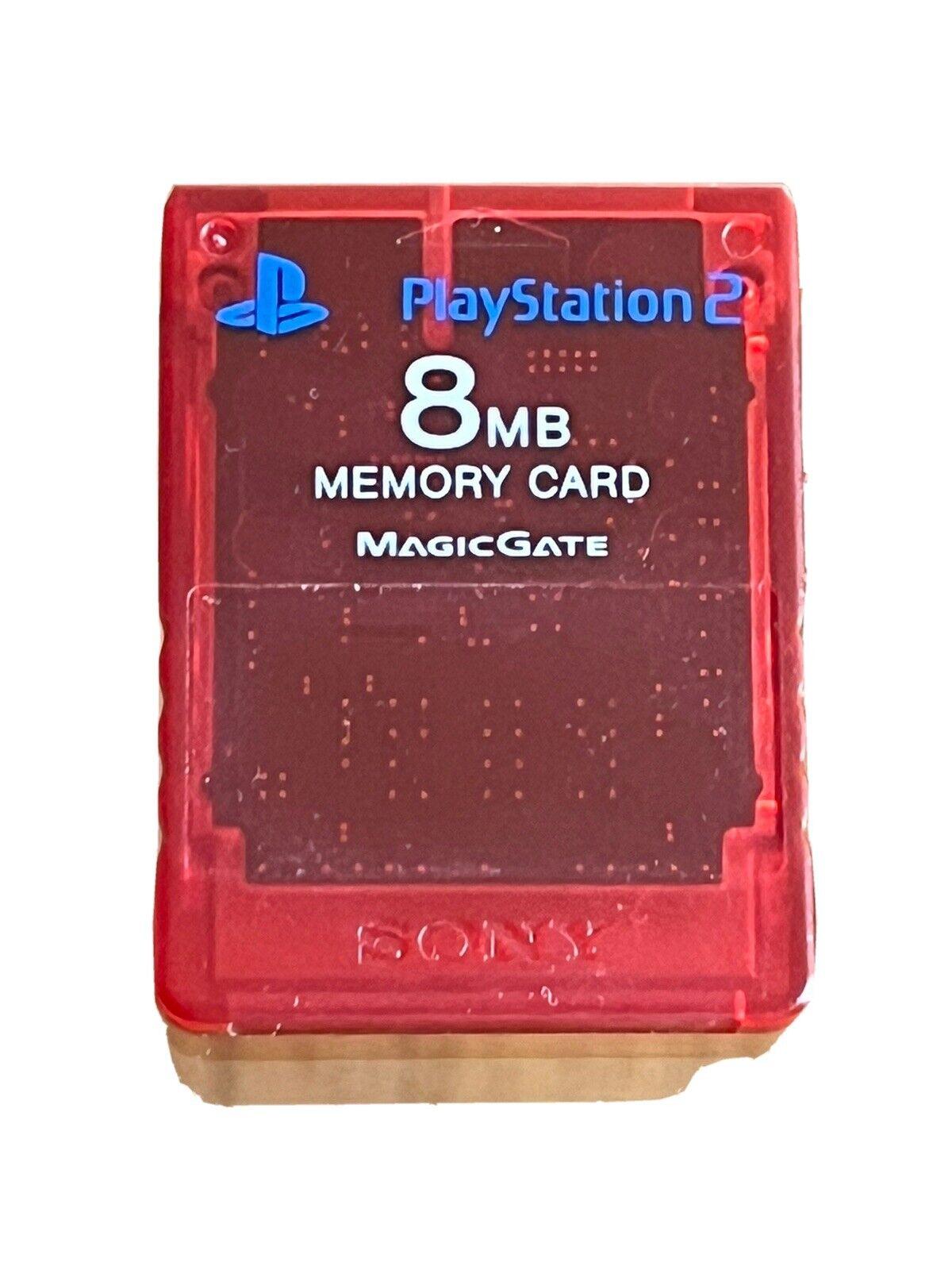 Filthy Games Room - 8MB Memory Card [Red] - Video Game - Playstation 2