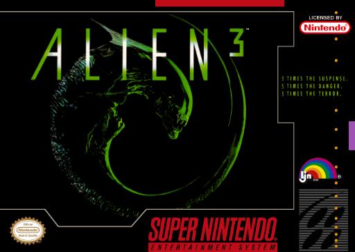 Filthy Games Room - Alien 3 - Video Game - Super Nintendo