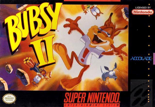 Filthy Games Room - Bubsy II - Video Game - Super Nintendo