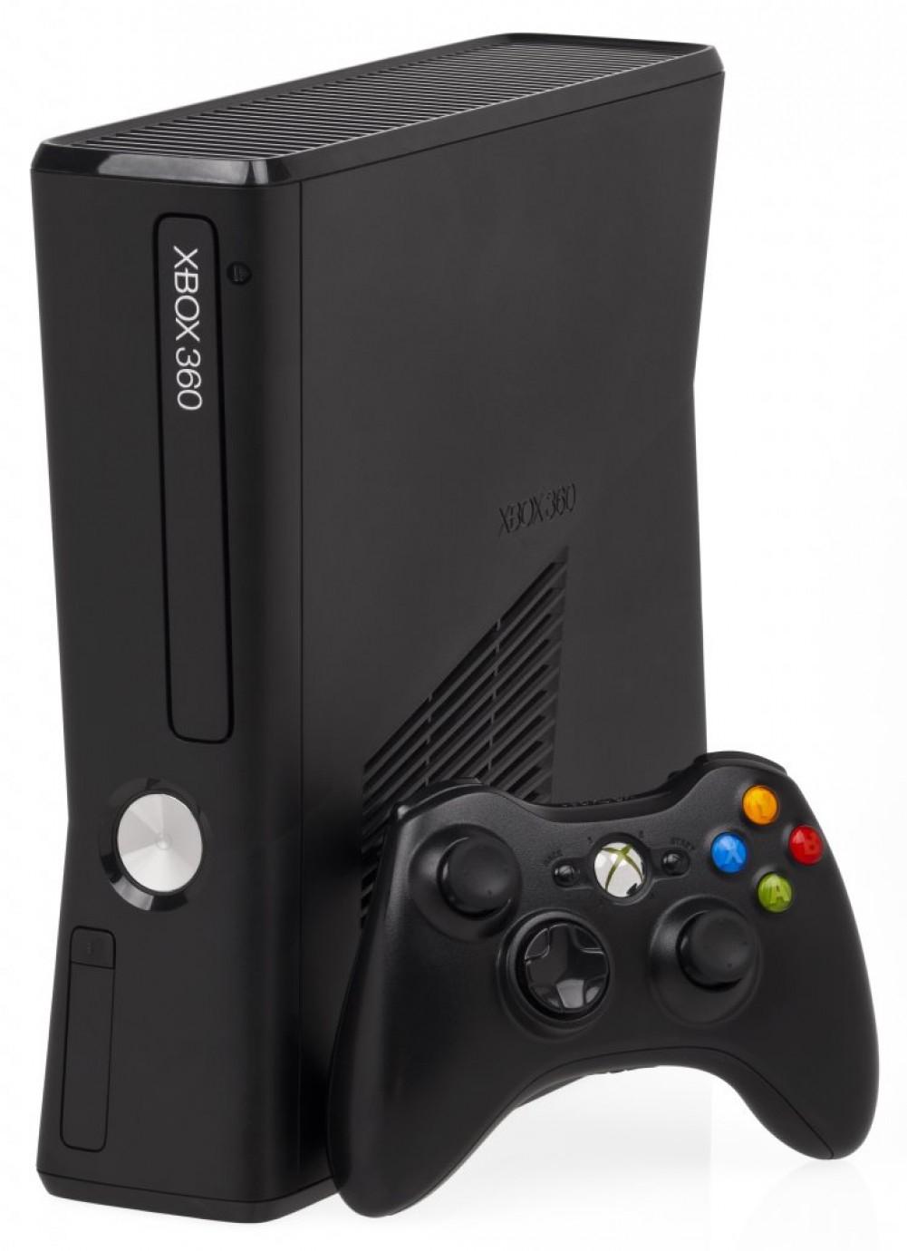 Filthy Games Room - Xbox 360 Slim Matte Black Console - Video Game - Xbox 360