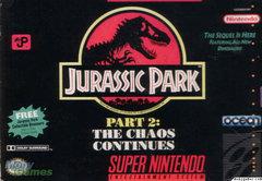 Jurassic Park 2 The Chaos Continues - Super Nintendo