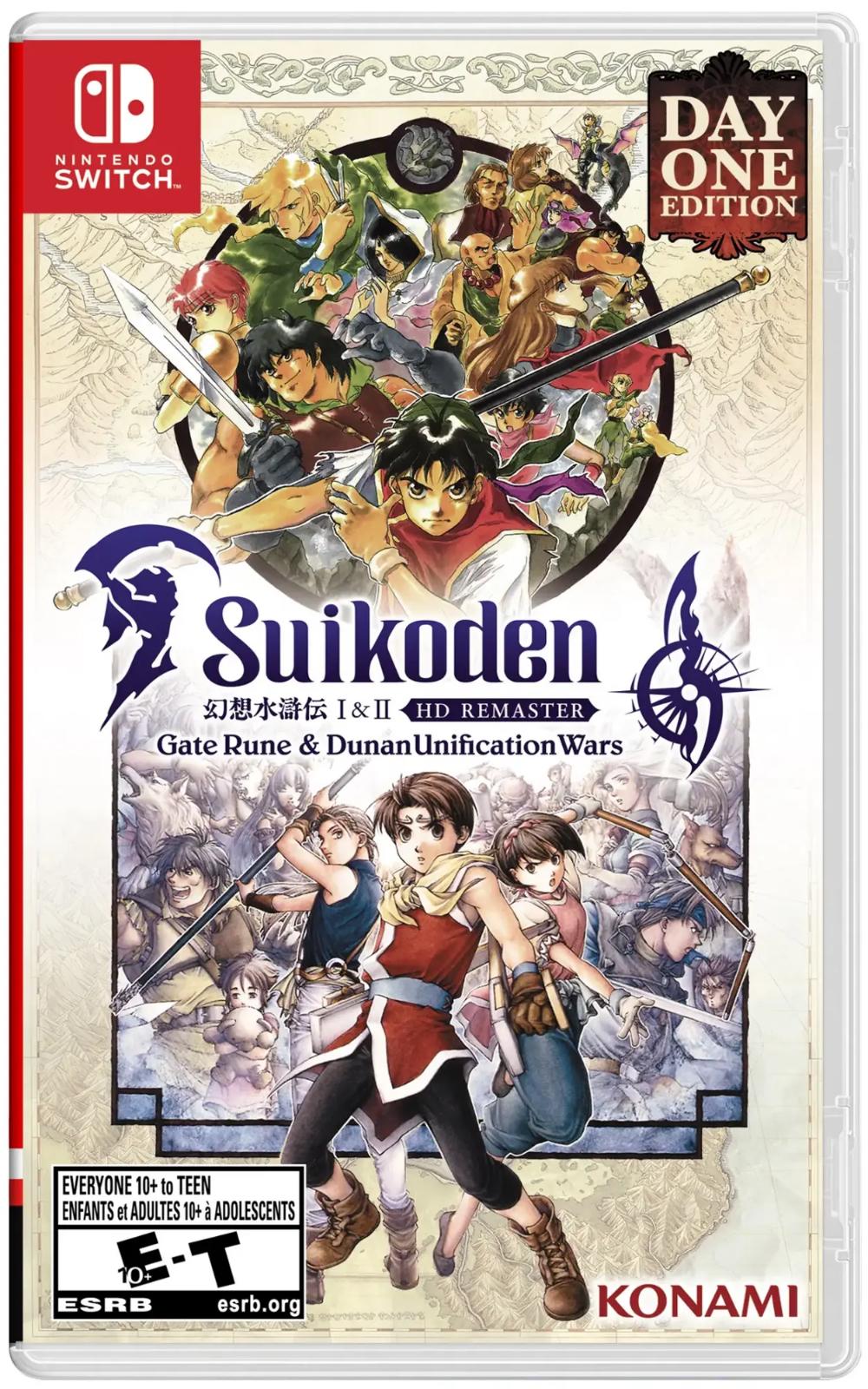 Suikoden I & II HD Remaster [Day One Edition] - Nintendo Switch