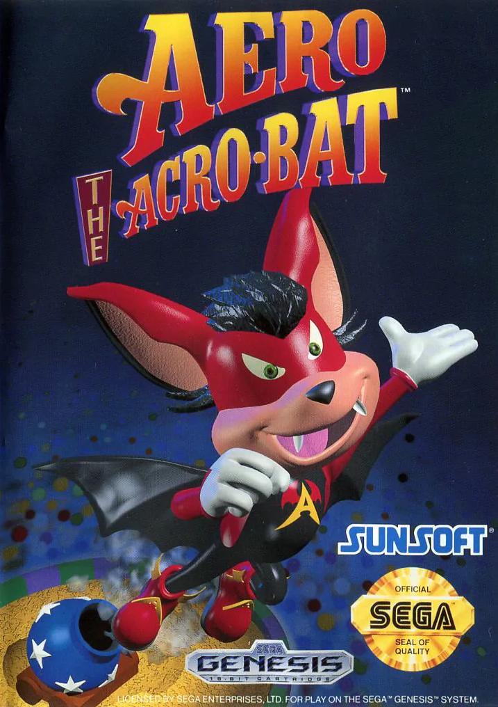 Filthy Games Room - Aero the Acro-Bat - Video Game - Sega Genesis