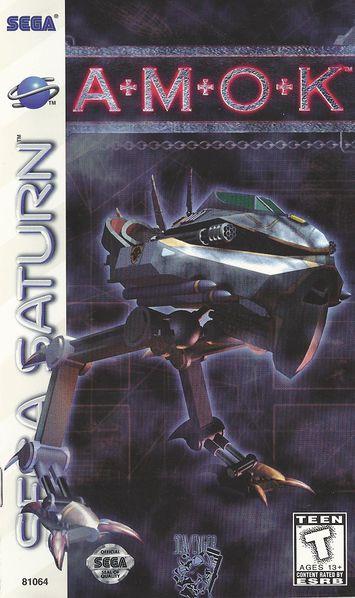Filthy Games Room - Amok - Video Game - Sega Saturn
