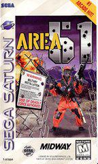 Filthy Games Room - Area 51 - Video Game - Sega Saturn