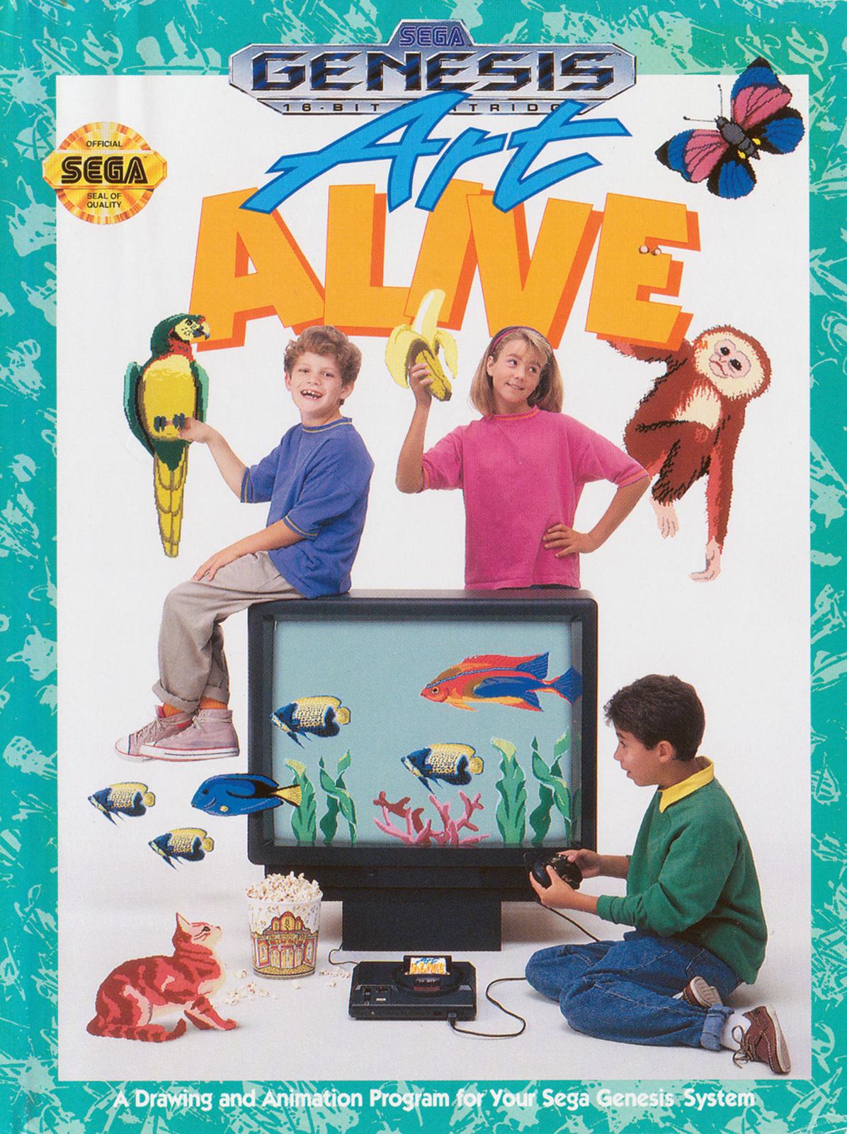 Filthy Games Room - Art Alive - Video Game - Sega Genesis