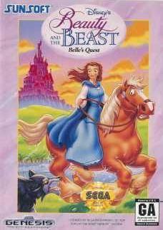 Filthy Games Room - Beauty and the Beast: Belle's Quest - Video Game - Sega Genesis
