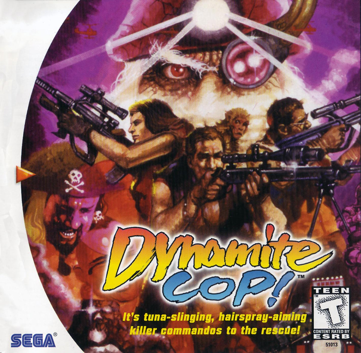 Filthy Games Room - Dynamite Cop - Video Game - Sega Dreamcast