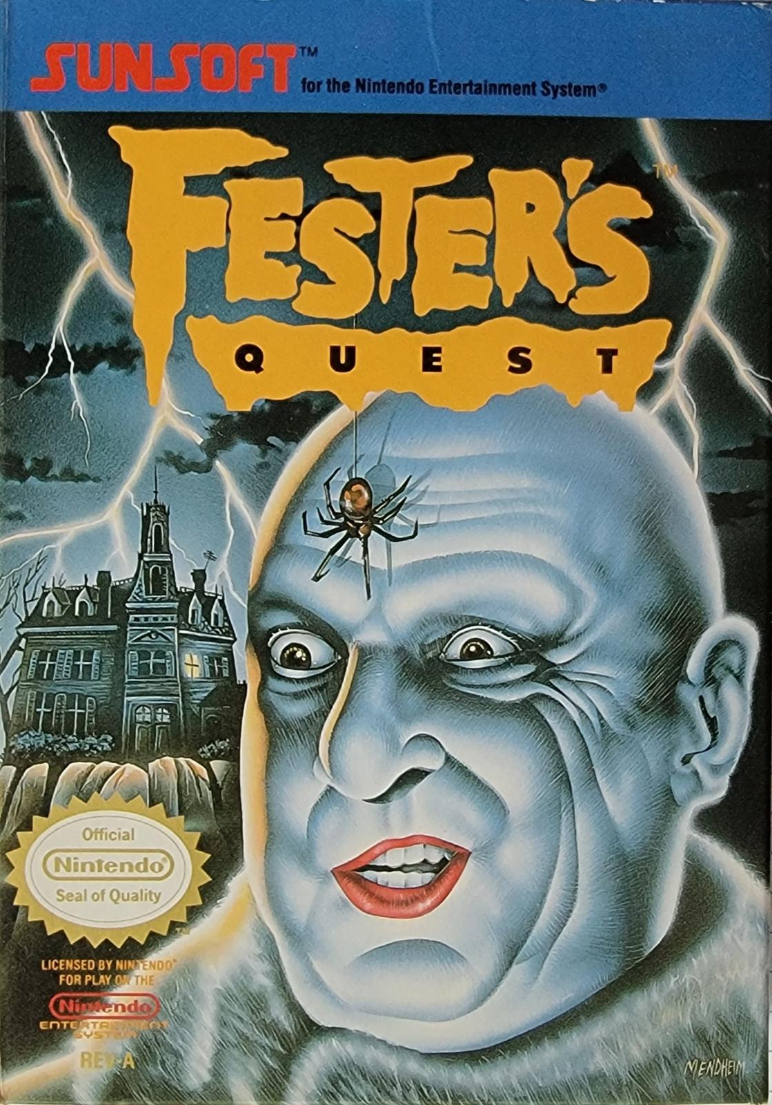 Filthy Games Room - Fester's Quest - Video Game - NES