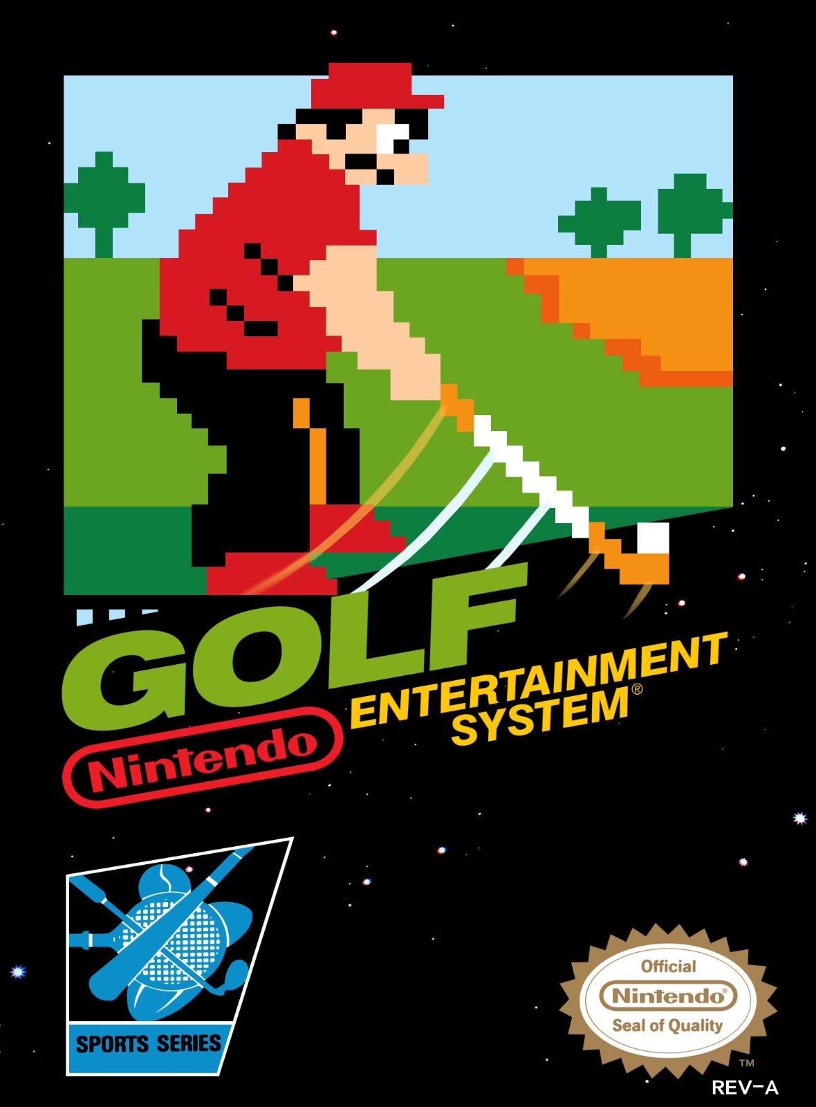 Filthy Games Room - Golf - Video Game - NES