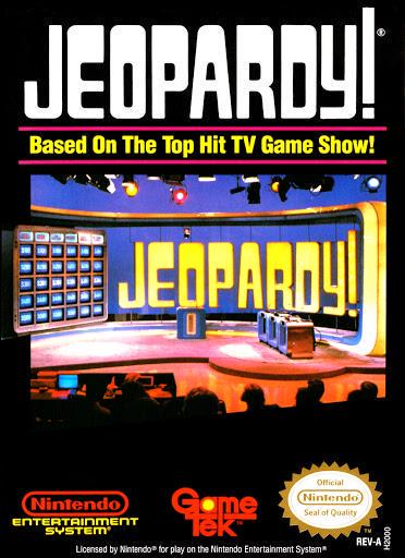 Filthy Games Room - Jeopardy - Video Game - NES
