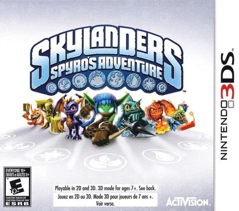 Filthy Games Room - Skylanders Spyro's Adventure - Video Game - Nintendo 3DS
