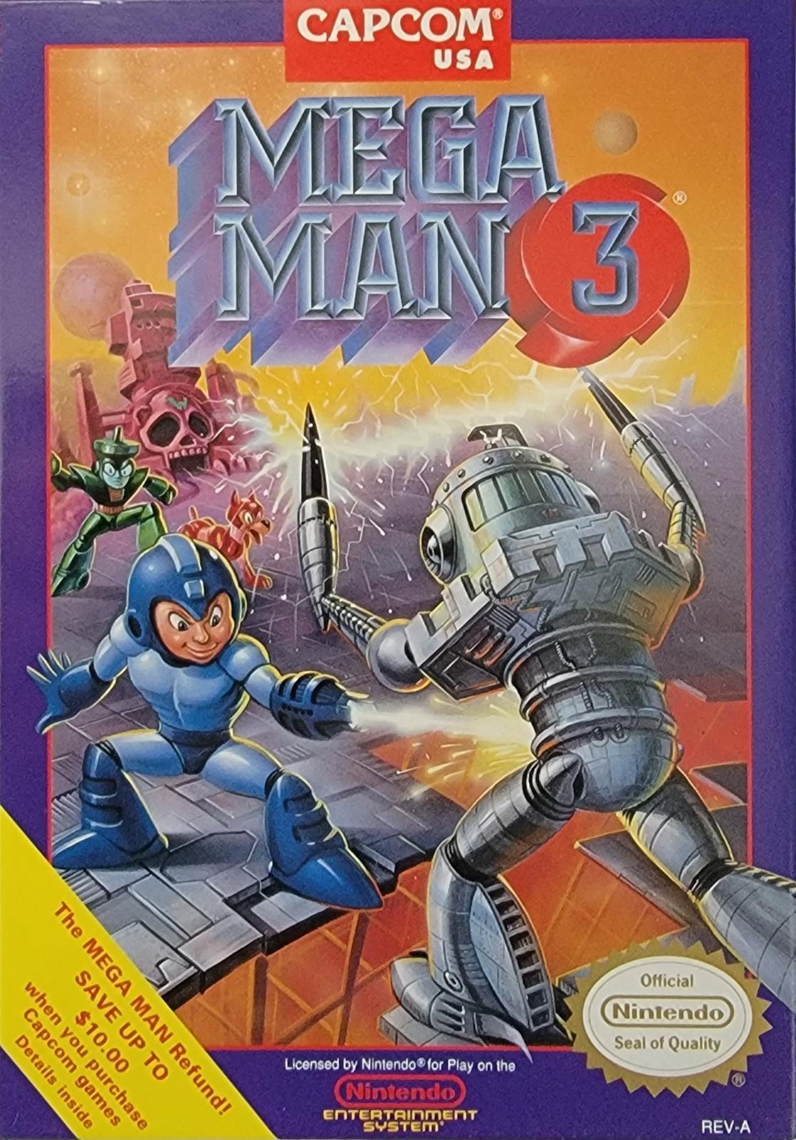Filthy Games Room - Mega Man 3 - Video Game - NES