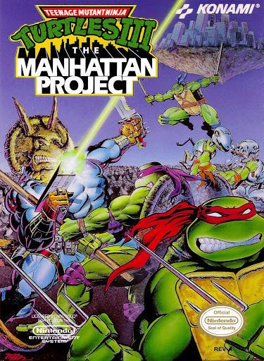 Filthy Games Room - Teenage Mutant Ninja Turtles III The Manhattan Project - Video Game - NES