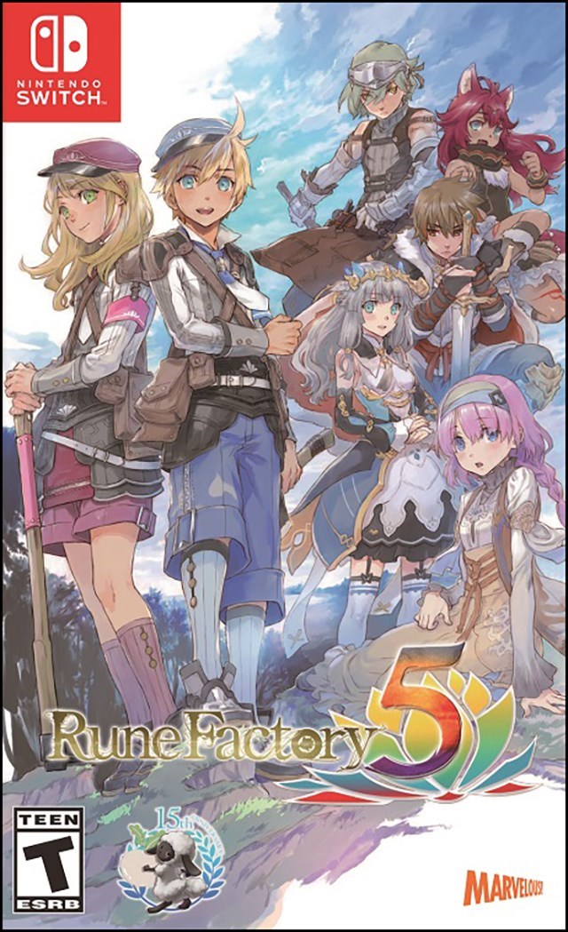 Filthy Games Room - Rune Factory 5 - Video Game - Nintendo Switch