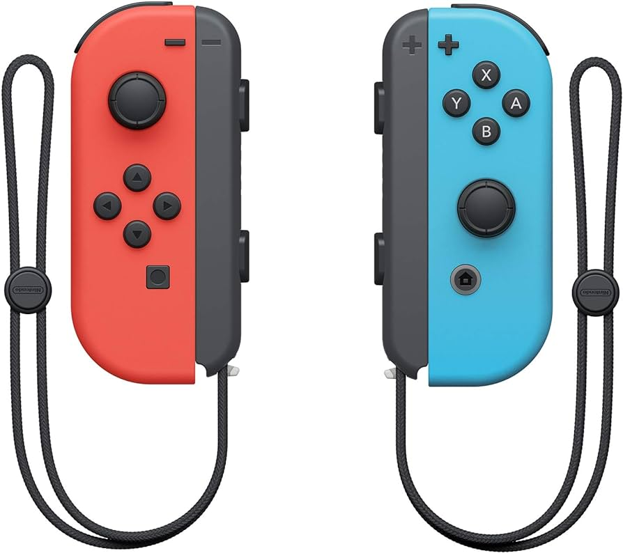 Joy-Con Neon Red & Neon Blue - Nintendo Switch
