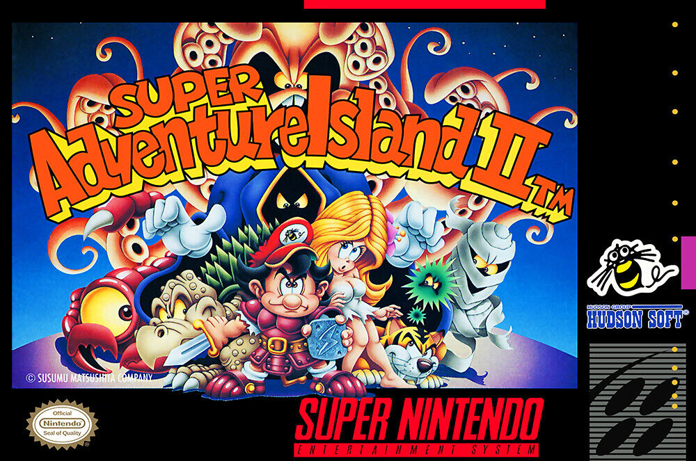 Super Adventure Island II - Super Nintendo