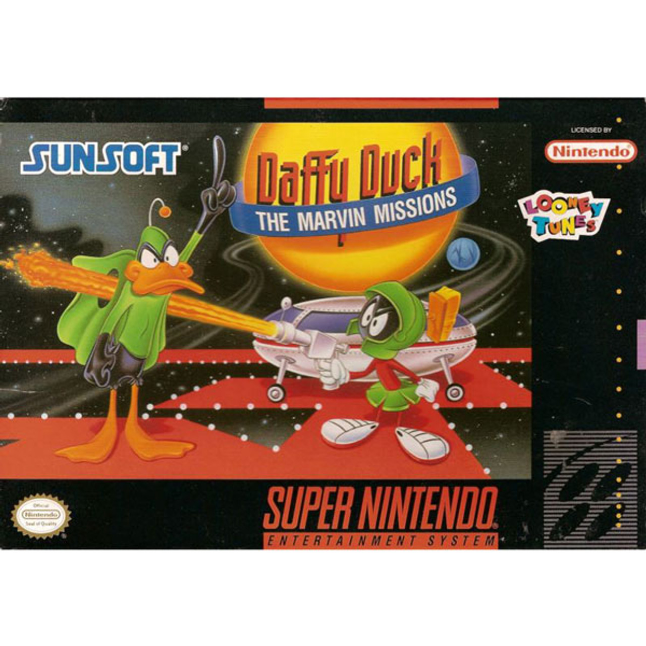 Daffy Duck The Marvin Missions - Super Nintendo