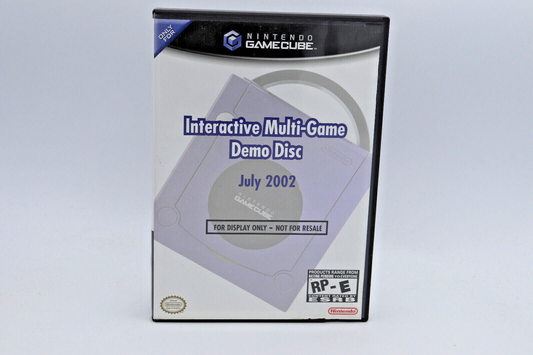 Interactive Multi-Game Demo Disc July 2002 - Gamecube