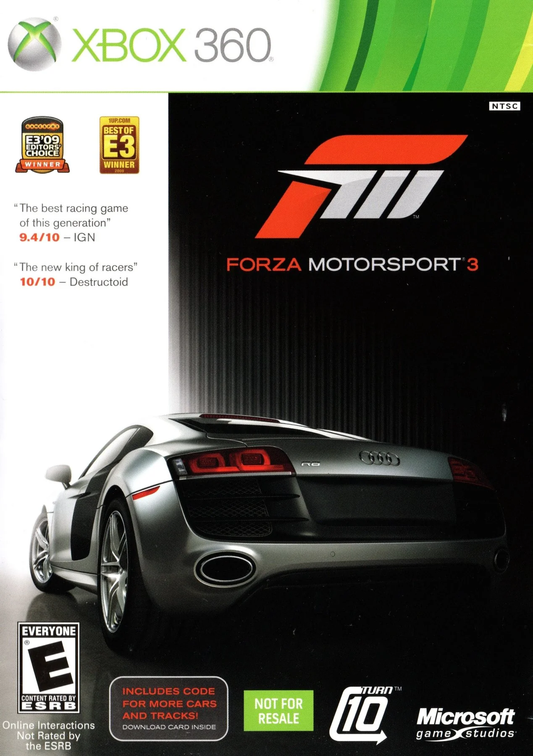 Forza Motorsport 3 [Not For Resale] - Xbox 360