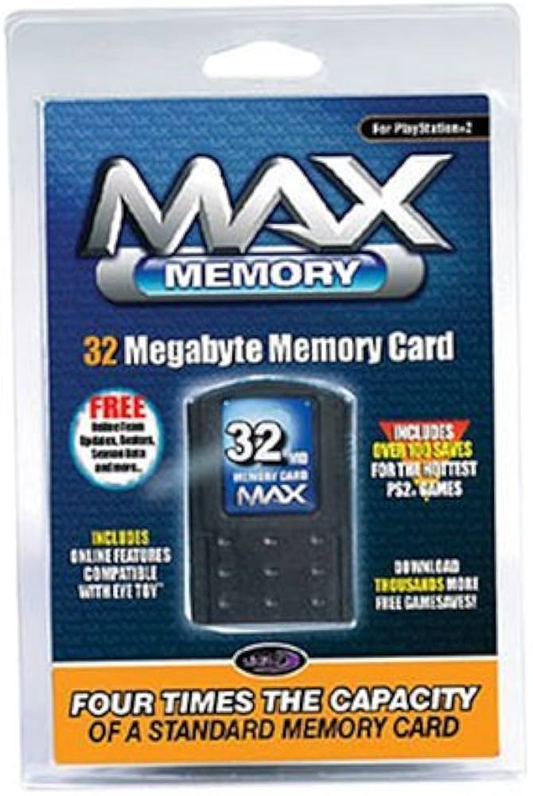Max Memory 32 Mb Memory Card - Playstation 2